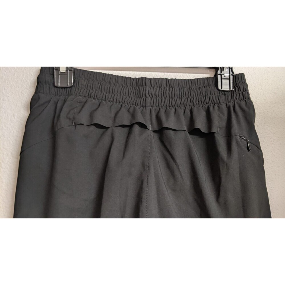 Women's ATHLETA Black Lined Running Shorts 4.25" Mesh Trimmed XS - Picture 7 of 12